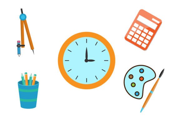 Graphics for School Children: A Versatile Illustration Asset for Local Branding