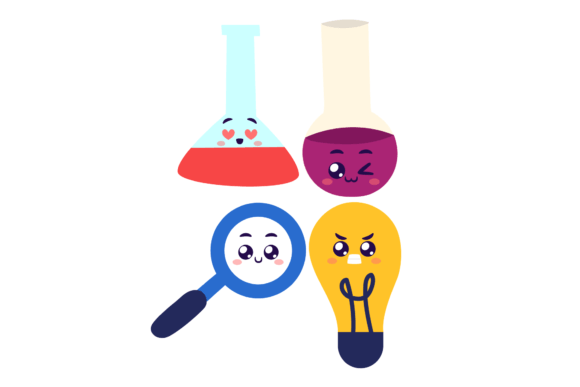 Kawaii School Bundle: A Playful Graphic Design Asset for Creative Sellers