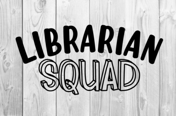 Librarian Squad SVG: A Unique Graphic Design Asset for Local Business Branding