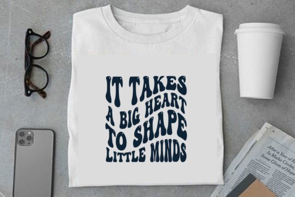 Retro Teacher Design, It Takes a Big Heart