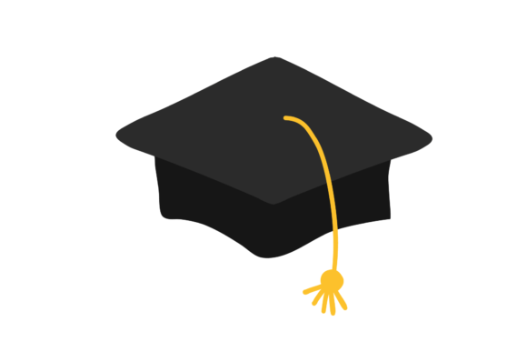 School Graduation Hat Graphics