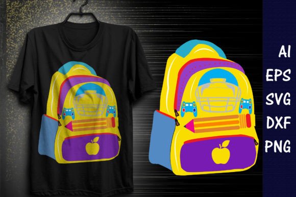 School T Shirt Design: A Versatile Graphic for Local Business Branding