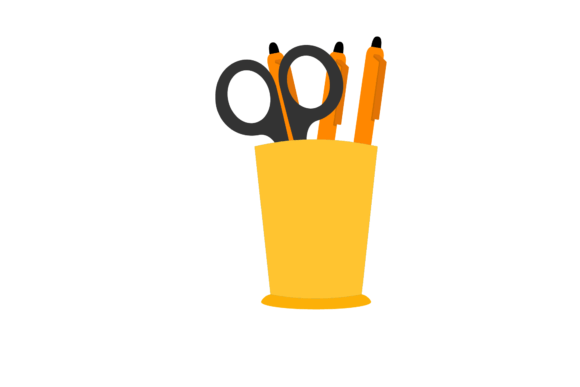 School Tools Icon Vector Review