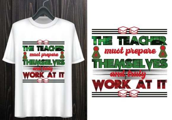 Sublimation Teacher Day T-Shirt Design Graphics