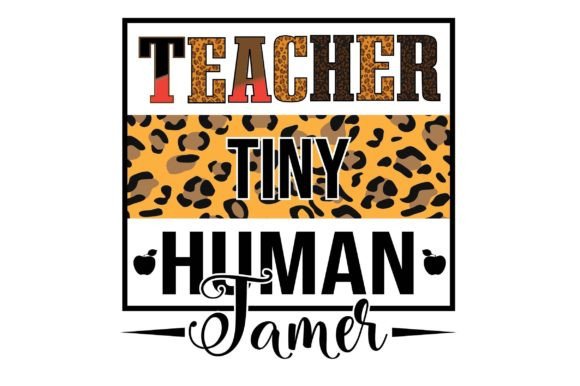 Teacher Tiny Human Sublimation Design
